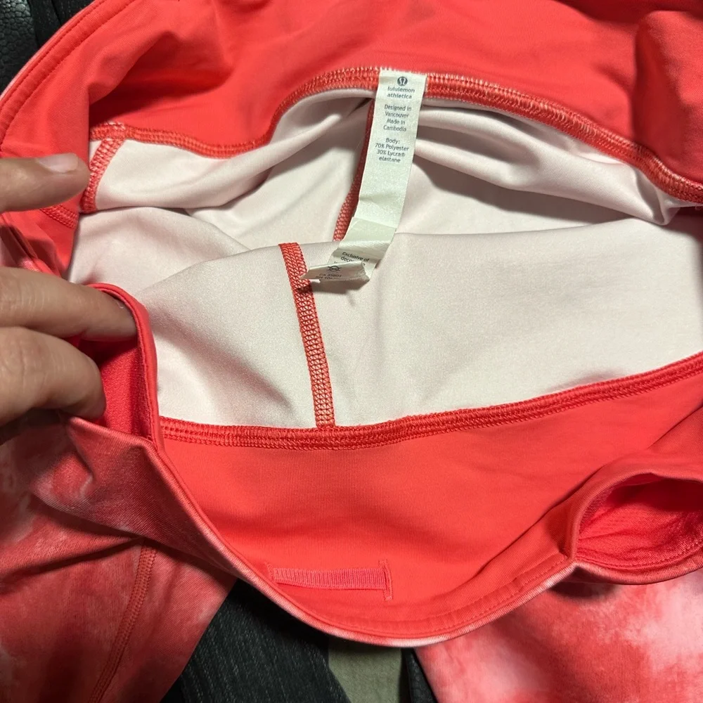 LULULEMON Sun‎ Runner Crop Leggings Size 12